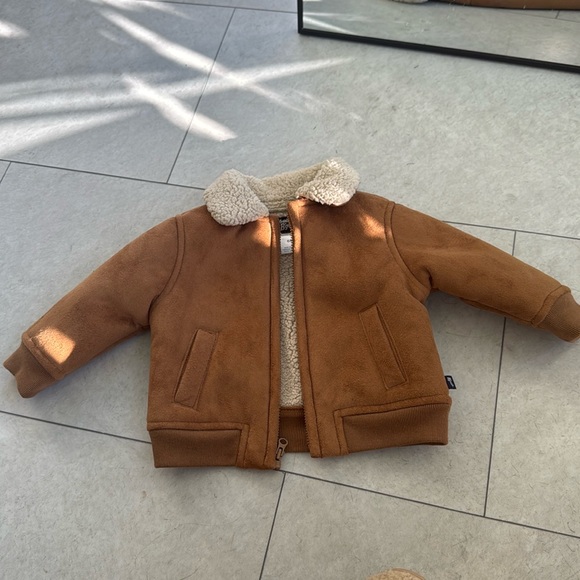 COPY - Suede Jacket- 6month - Picture 1 of 4